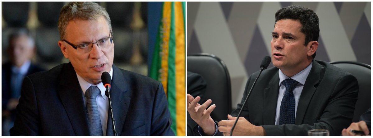O ex-ministro da Justiça Eugênio Aragão criticou o juiz federal Sergio Moro, após a notícia de que o magistrado vai estudar nos EUA; "Moro pediu licença pra ir estudar no EUA, recebeu salário, e não foi. Improbidade administrativa. Pediu pra sair do UFPR, mas o processo contra ele vai continuar", disse Aragão em vídeo no Facebook; segundo o ex-ministro, o magistrado tem suas "costas sendo seguradas pelo americanos. Não é só amizade, é 'brother' dos americanos". Aragão afirmou, ainda, que Moro tem a "cara feira de todo este sistema" alinhado com os interesses dos EUA (Foto: Leonardo Lucena) O ex-ministro da Justiça Eugênio Aragão criticou o juiz federal Sergio Moro, após a notícia de que o magistrado vai estudar nos EUA; "Moro pediu licença pra ir estudar no EUA, recebeu salário, e não foi. Improbidade administrativa. Pediu pra sair do UFPR, mas o processo contra ele vai continuar", disse Aragão em vídeo no Facebook; segundo o ex-ministro, o magistrado tem suas "costas sendo seguradas pelo americanos. Não é só amizade, é 'brother' dos americanos". Aragão afirmou, ainda, que Moro tem a "cara feira de todo este sistema" alinhado com os interesses dos EUA