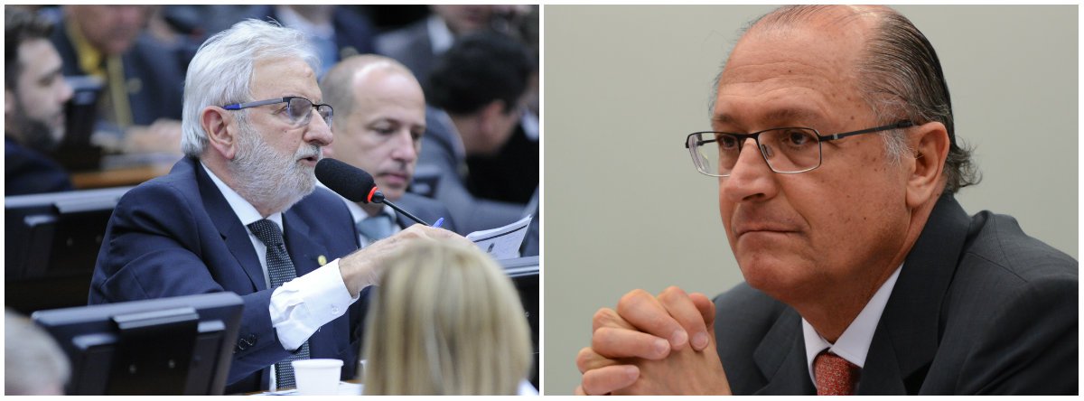 Deputado Ivan Valente (Psol-SP) desferiu duras críticas ao pré-candidato à presidência da República pelo PSDB, Geraldo Alckmin, por já ter adiantado querer privatizar a Petrobras e dar sinais de que pretende fazer o mesmo com a Caixa; "Alckmin quer falar para o mercado, mas não consegue ser o candidato do mercado", afirmou; "Em 2010, Alckmin vestiu um jaqueta com titulo de todas as estatais: Petrobras, Correio, Caixa. Foi duramente criticado pelos próprios tucanos e perdeu a eleição, mas por uma única razão: o povo brasileiro, apesar do massacre midiático a favor das privatizações, é contra as privatizações" (Foto: Leonardo Lucena) Deputado Ivan Valente (Psol-SP) desferiu duras críticas ao pré-candidato à presidência da República pelo PSDB, Geraldo Alckmin, por já ter adiantado querer privatizar a Petrobras e dar sinais de que pretende fazer o mesmo com a Caixa; "Alckmin quer falar para o mercado, mas não consegue ser o candidato do mercado", afirmou; "Em 2010, Alckmin vestiu um jaqueta com titulo de todas as estatais: Petrobras, Correio, Caixa. Foi duramente criticado pelos próprios tucanos e perdeu a eleição, mas por uma única razão: o povo brasileiro, apesar do massacre midiático a favor das privatizações, é contra as privatizações"