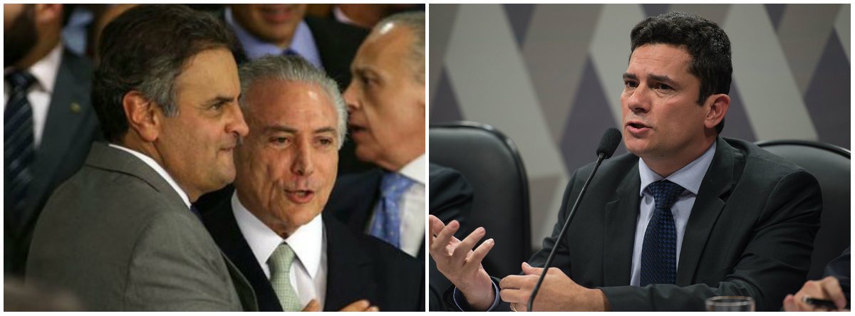"A disputa política com a 'oposição profundamente fragilizada' foi, progressivamente, substituída pela disputa com a mídia (ou nem tanto, pois frequentemente ela era aceita como reitora), e encarnada por elementos da Justiça, como Sérgio Moro e Rodrigo Janot, que adquiriram poderes impensáveis numa democracia", diz Fernando Brito, do Tijolaço; segundo o blogueiro, a democracia no Brasil está "arruinada nas mãos de uma classe dominante rastaquera, sem projeto de país, de governantes infames e – este é o dado mais novo e decisivo – de um Judiciário que perdeu toda a formalidade" (Foto: Leonardo Lucena) "A disputa política com a 'oposição profundamente fragilizada' foi, progressivamente, substituída pela disputa com a mídia (ou nem tanto, pois frequentemente ela era aceita como reitora), e encarnada por elementos da Justiça, como Sérgio Moro e Rodrigo Janot, que adquiriram poderes impensáveis numa democracia", diz Fernando Brito, do Tijolaço; segundo o blogueiro, a democracia no Brasil está "arruinada nas mãos de uma classe dominante rastaquera, sem projeto de país, de governantes infames e – este é o dado mais novo e decisivo – de um Judiciário que perdeu toda a formalidade"