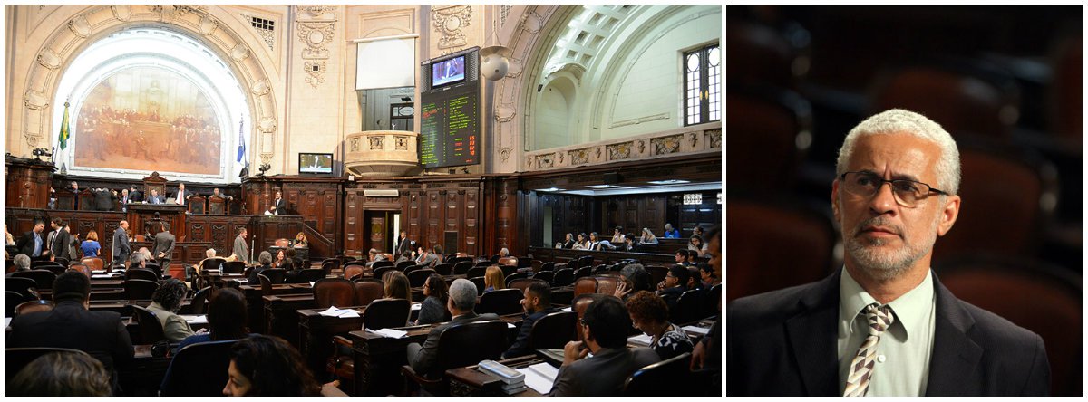 Deputado estadual Gilberto Palmares (PT-RJ), vice-presidente da CPI da Fetranspor, denuncia que o preço da passagem Rio de Janeiro x Miguel Pereira é muito acima do valor permitido pelo Detro; "De acordo com dados apresentados pelo Departamento de transporte, em audiência pública ontem na Alerj, o valor deveria ser no máximo R$33,90 e a empresa chega ao absurdo de cobrar dos usuários R$ 51. Esse valor abusivo é cobrado em várias regiões, por várias empresas. Estamos fazendo o levantamento e também quero que esse assunto seja motivo de investigação na CPI" (Foto: Leonardo Lucena) Deputado estadual Gilberto Palmares (PT-RJ), vice-presidente da CPI da Fetranspor, denuncia que o preço da passagem Rio de Janeiro x Miguel Pereira é muito acima do valor permitido pelo Detro; "De acordo com dados apresentados pelo Departamento de transporte, em audiência pública ontem na Alerj, o valor deveria ser no máximo R$33,90 e a empresa chega ao absurdo de cobrar dos usuários R$ 51. Esse valor abusivo é cobrado em várias regiões, por várias empresas. Estamos fazendo o levantamento e também quero que esse assunto seja motivo de investigação na CPI"