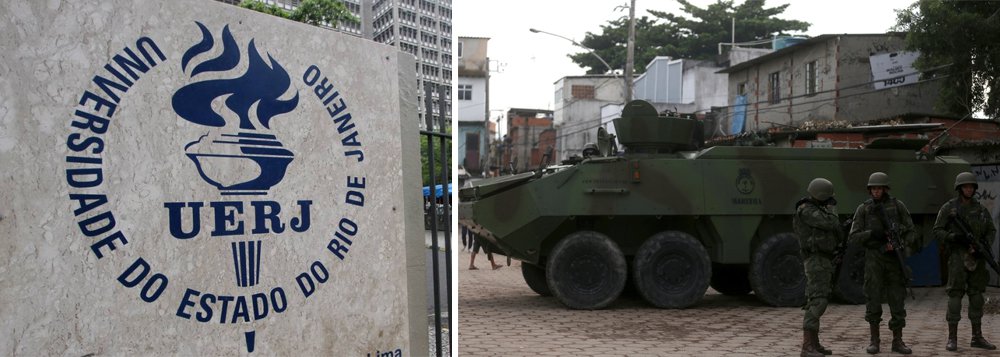 Universidade Federal do Rio de Janeiro (UFRJ) elaborou um manifestou sobre a intervenção federal na área de segurança pública no Rio; documento, assinado por mais de 300 intelectuais, professores, juristas, políticos, acadêmicos, além de movimentos sociais, diz expressar uma "´séria preocupação" com "a medida que indica a opção pela lógica militar para enfrentar os importantes problemas de segurança pública, com consequências sumamente graves para a população que vive nos territórios com maior incidência de violência", diz trecho do manifesto (Foto: Paulo Emílio) Universidade Federal do Rio de Janeiro (UFRJ) elaborou um manifestou sobre a intervenção federal na área de segurança pública no Rio; documento, assinado por mais de 300 intelectuais, professores, juristas, políticos, acadêmicos, além de movimentos sociais, diz expressar uma "´séria preocupação" com "a medida que indica a opção pela lógica militar para enfrentar os importantes problemas de segurança pública, com consequências sumamente graves para a população que vive nos territórios com maior incidência de violência", diz trecho do manifesto