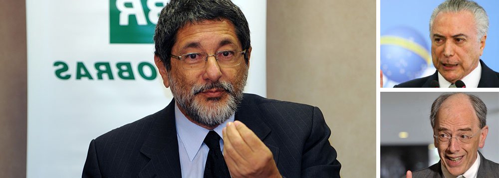 "Em evento que lançou uma entidade voltada para a geopolítica do petróleo, o economista Sérgio Gabrielli, presidente da Petrobras no período da descoberta do pré-sal, denuncia a política de Temer-Parente que não enxerga as tendências reais do futuro", escreve Paulo Moreira Leite, articulista do 247. "Não podemos fazer papel de avestruz", diz Gabrielli, lembrando que em poucos anos, quando as grandes reservas do planeta devem se modificar, o pré-sal brasileiro pode se tornar a alternativa mais interessante do mercado (Foto: Paulo Moreira Leite) "Em evento que lançou uma entidade voltada para a geopolítica do petróleo, o economista Sérgio Gabrielli, presidente da Petrobras no período da descoberta do pré-sal, denuncia a política de Temer-Parente que não enxerga as tendências reais do futuro", escreve Paulo Moreira Leite, articulista do 247. "Não podemos fazer papel de avestruz", diz Gabrielli, lembrando que em poucos anos, quando as grandes reservas do planeta devem se modificar, o pré-sal brasileiro pode se tornar a alternativa mais interessante do mercado
