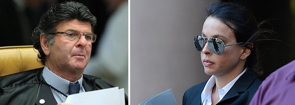 "Indicado por Dilma, Fux foi à casa de Cabral para agradecer o apoio. E, diante de testemunhas, fez um gesto que ele mesmo disse que seria inédito: ajoelhou-se, diante de todos, e beijou os pés de Adriana. Tem seu lado criativo, convenham. Já se conhecia o beija-mão. O beija-pé, se não é símbolo máximo da sujeição, deve ser puro ato de picardia", escreveu em outubro o jornalista Reinaldo Azevedo sobre o presidente do TSE, Luiz Fux (Foto: Aquiles Lins) "Indicado por Dilma, Fux foi à casa de Cabral para agradecer o apoio. E, diante de testemunhas, fez um gesto que ele mesmo disse que seria inédito: ajoelhou-se, diante de todos, e beijou os pés de Adriana. Tem seu lado criativo, convenham. Já se conhecia o beija-mão. O beija-pé, se não é símbolo máximo da sujeição, deve ser puro ato de picardia", escreveu em outubro o jornalista Reinaldo Azevedo sobre o presidente do TSE, Luiz Fux