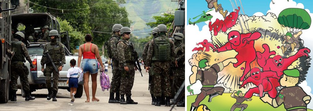 A presidente nacional do PT, senadora Gleisi Hoffmann, denunciou neste fim de semana a doutrinação do Exército com a distribuição de revistinhas contra o “perigo vermelho” na intervenção no Rio de Janeiro; confira (Foto: Leonardo Attuch) A presidente nacional do PT, senadora Gleisi Hoffmann, denunciou neste fim de semana a doutrinação do Exército com a distribuição de revistinhas contra o “perigo vermelho” na intervenção no Rio de Janeiro; confira