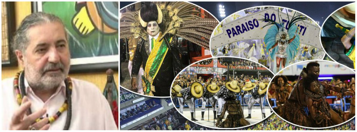 "Parece que nunca houve na história da Sapucaí uma escola pequena que entrasse em um ano e, no ano seguinte, fosse vice-campeã com um décimo de diferença", afirmou o músico Moacyr Luz, compositor da escola de samba carioca Paraíso do Tuiuti, que ficou atrás apenas da campeã Beija Flor no desfile do grupo especial do carnaval deste ano; "Sou um amador na questão política, meu sentimento é extremamente popular" (Foto: Leonardo Lucena) "Parece que nunca houve na história da Sapucaí uma escola pequena que entrasse em um ano e, no ano seguinte, fosse vice-campeã com um décimo de diferença", afirmou o músico Moacyr Luz, compositor da escola de samba carioca Paraíso do Tuiuti, que ficou atrás apenas da campeã Beija Flor no desfile do grupo especial do carnaval deste ano; "Sou um amador na questão política, meu sentimento é extremamente popular"
