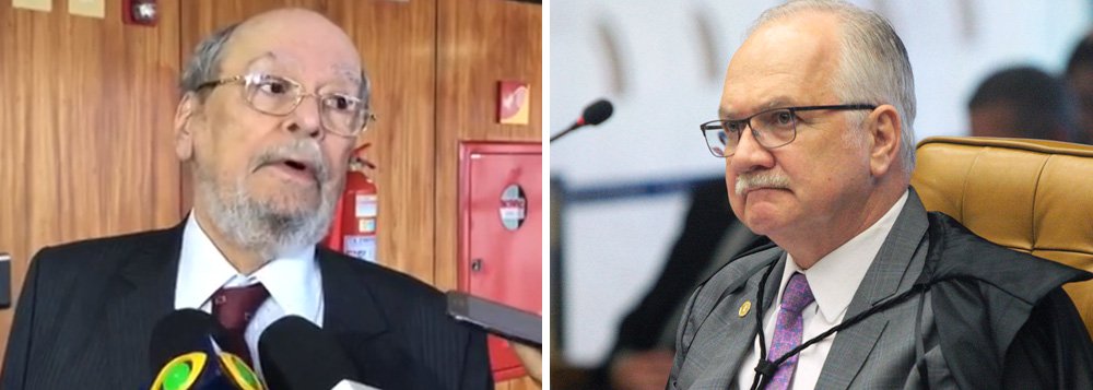 O advogado do ex-presidente Lula, Sepúlveda Pertence, pediu nesta quinta-feira, 8, ao ministro Edson Fachin que tome uma decisão sobre o habeas corpus apresentado por Lula ao STF contra prisão do ex-presidente; "Nós fizemos o apelo dada a velocidade do tribunal de Porto Alegre, está aberto o prazo para os embargos de declaração e, consequentemente, próximo à queda da suspensão da ordem de prisão", disse Pertence após a reunião; Lula tem o direito de recorrer da condenação ao STJ e ao STF; no entanto, ele pode ser preso no momento em que se esgotarem os recursos no tribunal no TRF-4 (Foto: Aquiles Lins) O advogado do ex-presidente Lula, Sepúlveda Pertence, pediu nesta quinta-feira, 8, ao ministro Edson Fachin que tome uma decisão sobre o habeas corpus apresentado por Lula ao STF contra prisão do ex-presidente; "Nós fizemos o apelo dada a velocidade do tribunal de Porto Alegre, está aberto o prazo para os embargos de declaração e, consequentemente, próximo à queda da suspensão da ordem de prisão", disse Pertence após a reunião; Lula tem o direito de recorrer da condenação ao STJ e ao STF; no entanto, ele pode ser preso no momento em que se esgotarem os recursos no tribunal no TRF-4