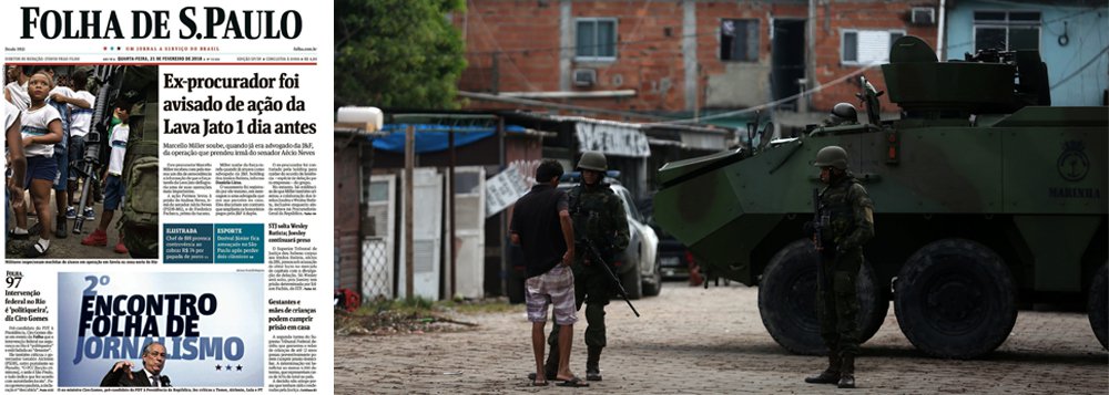 "Implantar uma intervenção federal é constitucional, porque a constituição a prevê. Mas, atenção, o texto diz apenas que é nomeado um interventor em lugar do governador, cujos poderes não estão definidos, dando brecha a que o presidente da República os defina e, como está no decreto presidencial, Temer deu ao general Braga o papel de interventor-ditador", diz o colunista Alex Solnik, ao condenar a revista de crianças por soldados do Exército no Rio de Janeiro; "A intervenção começa dentro do estado de direito, mas, ao ser colocada em prática, só funciona em condições de estado de exceção", diz ele (Foto: Alex Solnik) "Implantar uma intervenção federal é constitucional, porque a constituição a prevê. Mas, atenção, o texto diz apenas que é nomeado um interventor em lugar do governador, cujos poderes não estão definidos, dando brecha a que o presidente da República os defina e, como está no decreto presidencial, Temer deu ao general Braga o papel de interventor-ditador", diz o colunista Alex Solnik, ao condenar a revista de crianças por soldados do Exército no Rio de Janeiro; "A intervenção começa dentro do estado de direito, mas, ao ser colocada em prática, só funciona em condições de estado de exceção", diz ele