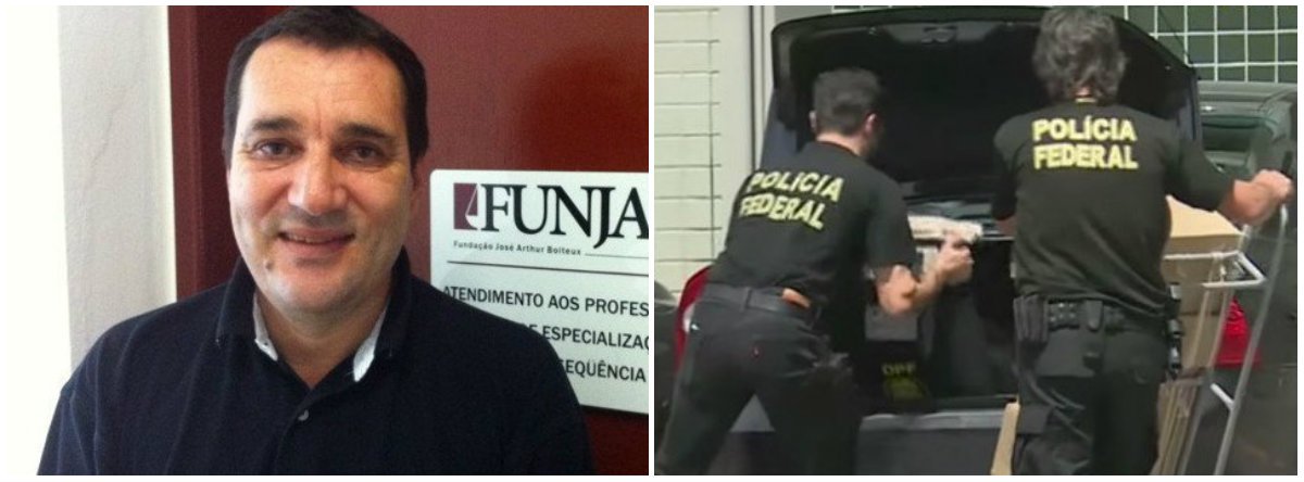 O Coletivo Floripa Contra o Estado de Exceção produziu um manifesto criticando a ação judicial no caso do ex-reitor da UFSC Luiz Carlos Cancellier de Olivo, que havia sido preso pela PF e estava sendo investigado, sem saber, pela delegada Érika Mialik Marena; segundo a nota, "o abuso de poder típico do Estado de Exceção que se abateu sobre a UFSC tem o DNA de agentes públicos da PF, da Justiça Federal, do MPF e da CGU"; o inquérito policial sobre a morte de Cancellier, que cometeu um suicídio, foi arquivado (Foto: Leonardo Lucena) O Coletivo Floripa Contra o Estado de Exceção produziu um manifesto criticando a ação judicial no caso do ex-reitor da UFSC Luiz Carlos Cancellier de Olivo, que havia sido preso pela PF e estava sendo investigado, sem saber, pela delegada Érika Mialik Marena; segundo a nota, "o abuso de poder típico do Estado de Exceção que se abateu sobre a UFSC tem o DNA de agentes públicos da PF, da Justiça Federal, do MPF e da CGU"; o inquérito policial sobre a morte de Cancellier, que cometeu um suicídio, foi arquivado