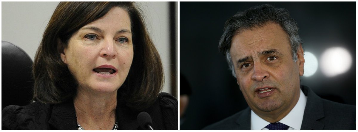 A procuradora Raquel Dodge afirmou que a produção de provas está ligada a todos os envolvidos na delação da JBS e, como consequência, não faz sentido desmembrar os inquéritos; em gravação feita pelo empresário Joesley Batista, sócio da empresa, o senador Aécio Neves (PSDB-MG) pede R$ 2 milhões em propina; a defesa do parlamentar quer as apurações sobre os demais envolvidos – incluindo a irmã dele, Andrea Neves – sejam remetidas à primeira instância jurídica e que somente a parte referente ao tucano fique no STF (Foto: Leonardo Lucena) A procuradora Raquel Dodge afirmou que a produção de provas está ligada a todos os envolvidos na delação da JBS e, como consequência, não faz sentido desmembrar os inquéritos; em gravação feita pelo empresário Joesley Batista, sócio da empresa, o senador Aécio Neves (PSDB-MG) pede R$ 2 milhões em propina; a defesa do parlamentar quer as apurações sobre os demais envolvidos – incluindo a irmã dele, Andrea Neves – sejam remetidas à primeira instância jurídica e que somente a parte referente ao tucano fique no STF