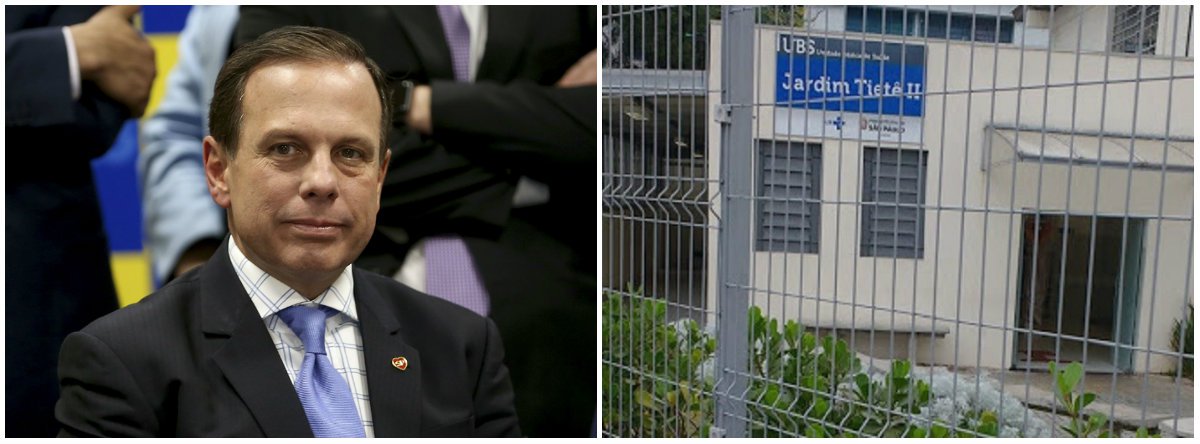 Em meio ao surto de febre amarela, a gestão de João Doria (PSDB) pretende fechar a Unidade Básica de Saúde (UBS) Jardim Tietê II, localizada em São Mateus, na zona leste de São Paulo, uma área de risco para a doença, e transferir o atendimento para outra unidade, integrada ao Hospital Dia da Rede Hora Certa; a informação vazada a representantes de usuários em conselhos gestores da supervisão de saúde e das UBSs, não confirmada pela Secretaria Municipal da Saúde, causou desconfiança e os levou a abrir abaixo-assinado contra a mudança (Foto: Leonardo Lucena) Em meio ao surto de febre amarela, a gestão de João Doria (PSDB) pretende fechar a Unidade Básica de Saúde (UBS) Jardim Tietê II, localizada em São Mateus, na zona leste de São Paulo, uma área de risco para a doença, e transferir o atendimento para outra unidade, integrada ao Hospital Dia da Rede Hora Certa; a informação vazada a representantes de usuários em conselhos gestores da supervisão de saúde e das UBSs, não confirmada pela Secretaria Municipal da Saúde, causou desconfiança e os levou a abrir abaixo-assinado contra a mudança