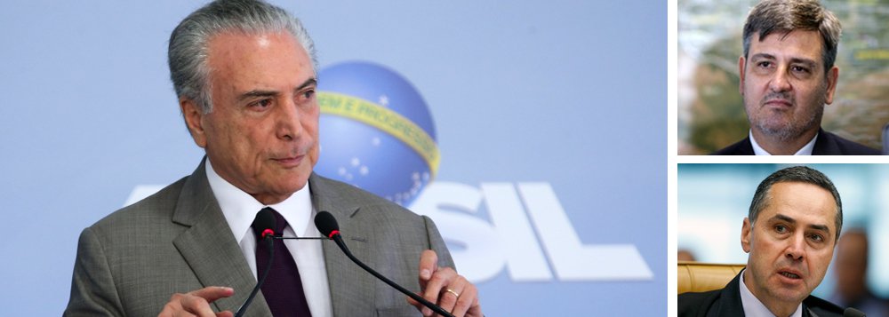 Novo ministro da Segurança Pública, pasta para a qual a Polícia Federal irá responder, Raul Jungmann decide trocar o diretor-geral da corporação, Fernando Segovia, poucas semanas depois de uma entrevista em que ele indicou que blindaria Michel Temer no inquérito sobre os portos; o novo diretor será o delegado Rogério Galloro; nesta mesma terça-feira 27, o ministro Luís Roberto Barroso, relator do processo no STF, autorizou a prorrogação da investigação por 60 dias, atendendo a pedido da PF e do MPF (Foto: Gisele Federicce) Novo ministro da Segurança Pública, pasta para a qual a Polícia Federal irá responder, Raul Jungmann decide trocar o diretor-geral da corporação, Fernando Segovia, poucas semanas depois de uma entrevista em que ele indicou que blindaria Michel Temer no inquérito sobre os portos; o novo diretor será o delegado Rogério Galloro; nesta mesma terça-feira 27, o ministro Luís Roberto Barroso, relator do processo no STF, autorizou a prorrogação da investigação por 60 dias, atendendo a pedido da PF e do MPF