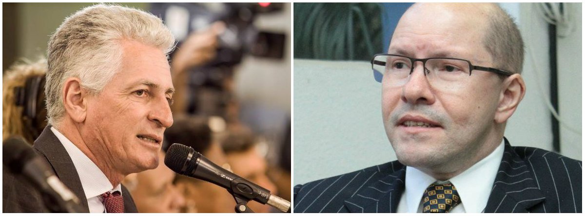 O deputado estadual Rogério Correia (PT) criticou o fato de o ex-senador Demóstenes Torres (DEM-GO), que recebeu salário bruto de R$ 218.547,17 em novembro de 2017; "Lembra o ex-senador Demóstenes Torres? O mesmo que a revista Veja gostava de chamar de um dos 'mosqueteiros da ética' do congresso? Aquele mesmo que adorava falar mal do governo Lula, geralmente com argumentos moralistas? E aquele mesmo que depois acabou cassado do Senado em 2012 por corrupção passiva?", questionou Correia (Foto: Leonardo Lucena) O deputado estadual Rogério Correia (PT) criticou o fato de o ex-senador Demóstenes Torres (DEM-GO), que recebeu salário bruto de R$ 218.547,17 em novembro de 2017; "Lembra o ex-senador Demóstenes Torres? O mesmo que a revista Veja gostava de chamar de um dos 'mosqueteiros da ética' do congresso? Aquele mesmo que adorava falar mal do governo Lula, geralmente com argumentos moralistas? E aquele mesmo que depois acabou cassado do Senado em 2012 por corrupção passiva?", questionou Correia