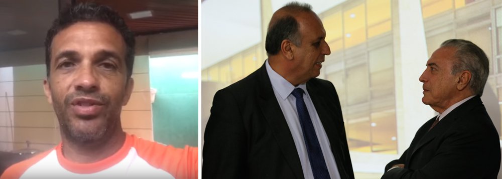 O coordenador da FUP, José Maria Rangel, criticou a intervenção das Forças Armadas determinada por Michel Temer na Segurança Pública do Rio de Janeiro; para Rangel, Temer e Pezão acreditam que a crise no Rio de Janeiro pode ser resolvida através do militarismo; "Será que eles não aprenderam ainda que essas crises só são resolvidas dando oportunidades, criando empregos para o nosso povo. Nós temos é que reativar a indústria de óleo e gás, o setor da construção civil, da habitação e renegociar a dívida do estado", disse ele (Foto: Aquiles Lins) O coordenador da FUP, José Maria Rangel, criticou a intervenção das Forças Armadas determinada por Michel Temer na Segurança Pública do Rio de Janeiro; para Rangel, Temer e Pezão acreditam que a crise no Rio de Janeiro pode ser resolvida através do militarismo; "Será que eles não aprenderam ainda que essas crises só são resolvidas dando oportunidades, criando empregos para o nosso povo. Nós temos é que reativar a indústria de óleo e gás, o setor da construção civil, da habitação e renegociar a dívida do estado", disse ele