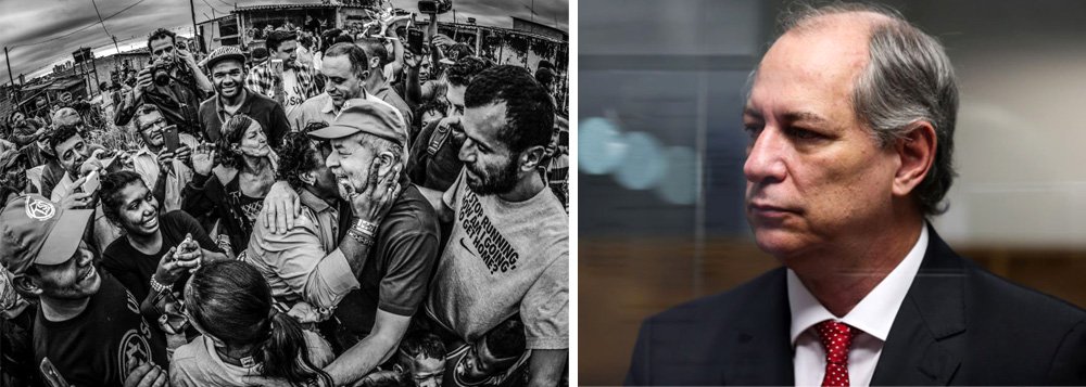 Embora tenha dito que a condenação do ex-presidente Lula não é "boa para o país", o pré-candidato à presidência pelo PDT, Ciro Gomes, afirmou que o PT mantém o país "refém de um conjunto de 'chicanas' e recursos judiciais", por ter mantido a candidatura de Lula após a condenação em segunda instância; "O seu papel (de Lula) não é mais de repartir a sociedade brasileira, por mais involuntariamente que ele faça, mas do alto de sua autoridade moral, unir a sociedade brasileira", disse; para ele, "a natureza do PT, assim como a do escorpião, é afundar sozinho"; com as declarações, Ciro pode ter queimado as pontes (Foto: Gisele Federicce) Embora tenha dito que a condenação do ex-presidente Lula não é "boa para o país", o pré-candidato à presidência pelo PDT, Ciro Gomes, afirmou que o PT mantém o país "refém de um conjunto de 'chicanas' e recursos judiciais", por ter mantido a candidatura de Lula após a condenação em segunda instância; "O seu papel (de Lula) não é mais de repartir a sociedade brasileira, por mais involuntariamente que ele faça, mas do alto de sua autoridade moral, unir a sociedade brasileira", disse; para ele, "a natureza do PT, assim como a do escorpião, é afundar sozinho"; com as declarações, Ciro pode ter queimado as pontes