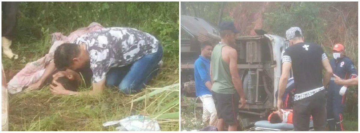 O filho do cantor Cristiano Neves, Adhemir Teixeira Neves, morreu após o micro-ônibus da banda capotar na BR-135, conhecida como Rodovia da Morte,próximo ao município de Corrente, Sul do Estado; a pista estava molhada devido às chuvas e o motorista acabou o controle da direção, capotando na rodovia. No total, havia nove pessoas no veículo que vinha do Ceará com destino a São Paulo (Foto: Leonardo Lucena) O filho do cantor Cristiano Neves, Adhemir Teixeira Neves, morreu após o micro-ônibus da banda capotar na BR-135, conhecida como Rodovia da Morte,próximo ao município de Corrente, Sul do Estado; a pista estava molhada devido às chuvas e o motorista acabou o controle da direção, capotando na rodovia. No total, havia nove pessoas no veículo que vinha do Ceará com destino a São Paulo