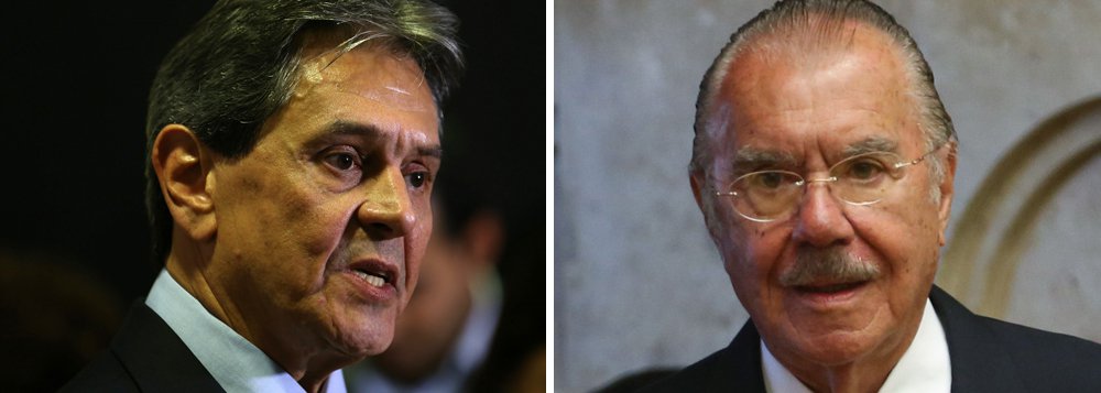 Disputa por cargos no primeiro escalão do governo Michel Temer ganhou novos ares após o ex-presidente José Sarney ser apontado pelo presidente nacional do PTB, o ex-deputado Roberto Jefferson, como o responsável por barrar a indicação do deputado Pedro Fernandes (PTB-MA) para assumir o Ministério do Trabalho; "O Palácio me avisou hoje que tinha subido no telhado a nomeação do Pedro Fernandes, me ligou pedindo que pensássemos um novo nome por causa do problema de relação do Fernandes com o Sarney", afirmou Jefferson; por meio de nota, Sarney nega ter interferido na indicação (Foto: Paulo Emílio) Disputa por cargos no primeiro escalão do governo Michel Temer ganhou novos ares após o ex-presidente José Sarney ser apontado pelo presidente nacional do PTB, o ex-deputado Roberto Jefferson, como o responsável por barrar a indicação do deputado Pedro Fernandes (PTB-MA) para assumir o Ministério do Trabalho; "O Palácio me avisou hoje que tinha subido no telhado a nomeação do Pedro Fernandes, me ligou pedindo que pensássemos um novo nome por causa do problema de relação do Fernandes com o Sarney", afirmou Jefferson; por meio de nota, Sarney nega ter interferido na indicação