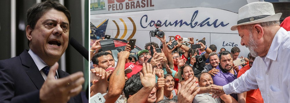 Deputado Wadih DAmous (PT-RJ) ex-presidente da OAB-RJ, diz que a violação das garantias fundamentais do ex-presidente Lula parece não ter fim e revela que o sistema de justiça está "contaminado de alto a baixo pelo fascismo"; "Mais correto seria tratá-lo como sistema Laja Jato de práticas e procedimentos fascistas. A condenação cartelizada do TRF-4 e a cassação do passaporte de Lula são tapas na cara do povo brasileiro, cuja paciência vem sendo diuturnamente testada e desafiada. Até quando?", questiona (Foto: Aquiles Lins) Deputado Wadih DAmous (PT-RJ) ex-presidente da OAB-RJ, diz que a violação das garantias fundamentais do ex-presidente Lula parece não ter fim e revela que o sistema de justiça está "contaminado de alto a baixo pelo fascismo"; "Mais correto seria tratá-lo como sistema Laja Jato de práticas e procedimentos fascistas. A condenação cartelizada do TRF-4 e a cassação do passaporte de Lula são tapas na cara do povo brasileiro, cuja paciência vem sendo diuturnamente testada e desafiada. Até quando?", questiona