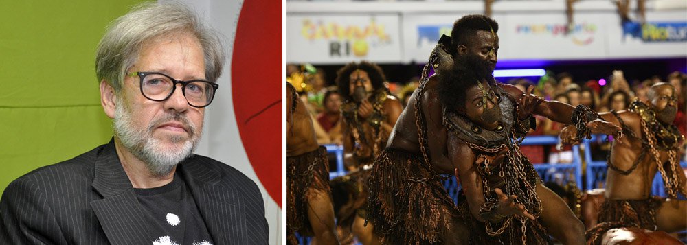 O professor e jornalista Wilson Ferreira, editor do blog Cinegnose, concedeu uma entrevista exclusiva à TV 247, em que explicou a "bomba semiótica", da Tuiuti, que conseguiu decifrar e explicar o golpe de 2016 para milhões de pessoas, em seu desfile na Sapucaí. "A Tuiuti criou uma dissonância cognitiva. Ela criou ruído. Ela trolou aquele momento", afirma. "Uma das estratégicas anti-midiáticas deve ser a de guerrilha", afirma. Na sua visão, a nova forma de atuação das esquerdas deve também buscar uma ocupação semiótica, como foi demonstrado pela Tuiuti (Foto: Ana Pupulin) O professor e jornalista Wilson Ferreira, editor do blog Cinegnose, concedeu uma entrevista exclusiva à TV 247, em que explicou a "bomba semiótica", da Tuiuti, que conseguiu decifrar e explicar o golpe de 2016 para milhões de pessoas, em seu desfile na Sapucaí. "A Tuiuti criou uma dissonância cognitiva. Ela criou ruído. Ela trolou aquele momento", afirma. "Uma das estratégicas anti-midiáticas deve ser a de guerrilha", afirma. Na sua visão, a nova forma de atuação das esquerdas deve também buscar uma ocupação semiótica, como foi demonstrado pela Tuiuti