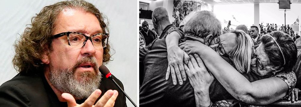 O advogado criminalista Antonio Carlos de Almeida Castro, o Kakay, critica a utilização do caso envolvendo o ex-presidente Lula para definir sobre a legalidade da execução provisória da pena; ele ressalta que a defesa da presunção de inocência é uma questão que transcende em muito qualquer caso concreto; "O direito a presunção de inocência e da não prisão sem culpa formada do presidente Lula é exatamente o mesmo direito de qualquer brasileiro pelo simples motivo de que todos somos regidos pela mesma Constituição da República", diz, apontando que qualquer decisão afetará milhares de cidadãos sem voz, sem rosto, sem assistência qualificada (Foto: Aquiles Lins) O advogado criminalista Antonio Carlos de Almeida Castro, o Kakay, critica a utilização do caso envolvendo o ex-presidente Lula para definir sobre a legalidade da execução provisória da pena; ele ressalta que a defesa da presunção de inocência é uma questão que transcende em muito qualquer caso concreto; "O direito a presunção de inocência e da não prisão sem culpa formada do presidente Lula é exatamente o mesmo direito de qualquer brasileiro pelo simples motivo de que todos somos regidos pela mesma Constituição da República", diz, apontando que qualquer decisão afetará milhares de cidadãos sem voz, sem rosto, sem assistência qualificada