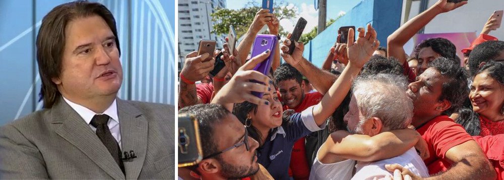 O jurista Pedro Serrano avaliou que a condenação do ex-presidente Lula por 3 a 0 no TRF4 não traz nenhuma novidade; segundo ele, o que se pretende é destruir a imagem política de Lula e ao mesmo tempo evitar que ele seja candidato; "É uma decisão política inaugural e instauradora de uma persecução a um líder político. Lula foi tratado como inimigo e não como alguém que errou, se considerado que ele errou. Não foi tratado como um simples cidadão", diz Serrano (Foto: Aquiles Lins) O jurista Pedro Serrano avaliou que a condenação do ex-presidente Lula por 3 a 0 no TRF4 não traz nenhuma novidade; segundo ele, o que se pretende é destruir a imagem política de Lula e ao mesmo tempo evitar que ele seja candidato; "É uma decisão política inaugural e instauradora de uma persecução a um líder político. Lula foi tratado como inimigo e não como alguém que errou, se considerado que ele errou. Não foi tratado como um simples cidadão", diz Serrano