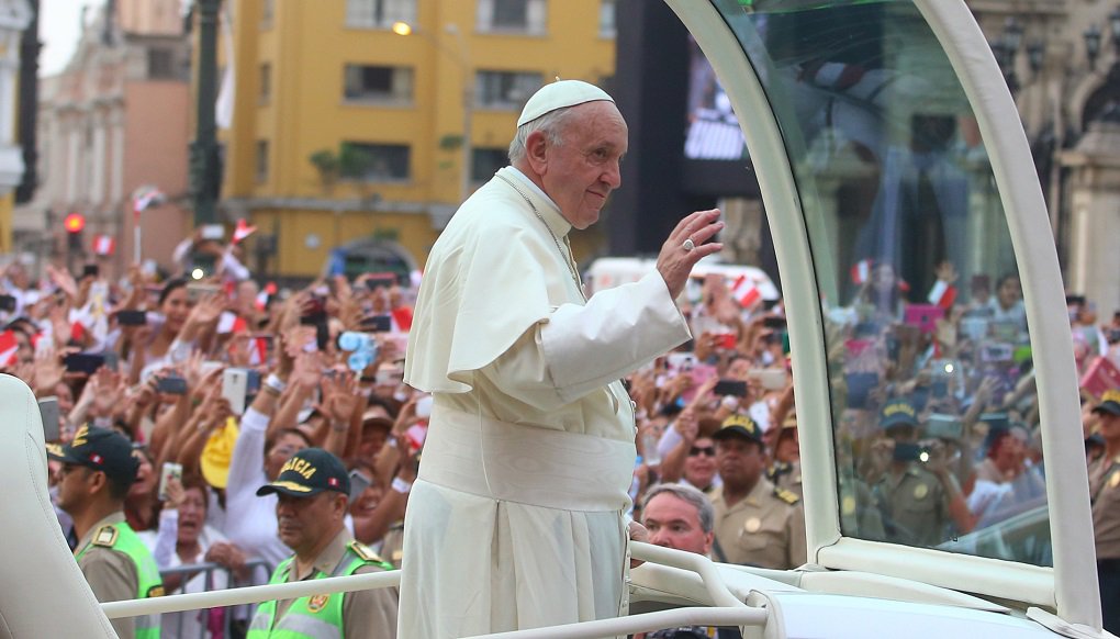 Lima Perú 20 01 2018 Papa Francisco no palacio do governo do Perú durante visita de 3 dias no País Foto Juanca Guzman NegriniGov.Perú (Foto: José Barbacena) Lima Perú 20 01 2018 Papa Francisco no palacio do governo do Perú durante visita de 3 dias no País Foto Juanca Guzman NegriniGov.Perú
