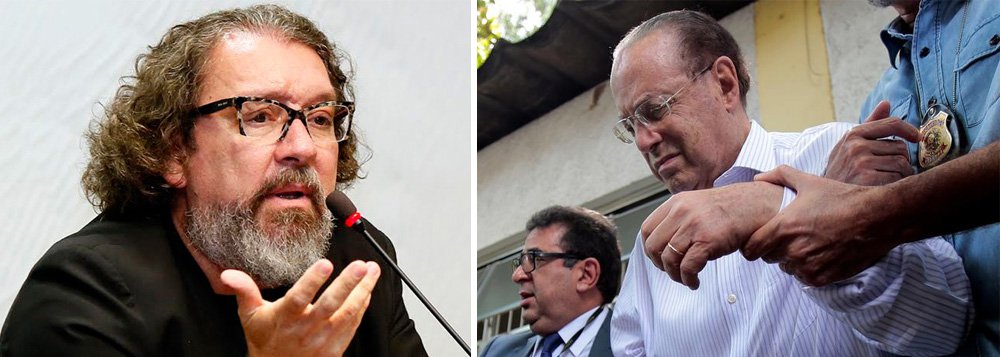 Advogados do deputado Paulo Maluf (PP-SP), entre eles Antônio Carlos de Almeida Castro, o Kakay, destacam "extrema apreensão" com o fato de dois detentos terem morrido dentro da Papuda, em um prazo de 24 horas, em virtude de ataque do coração; segundo Kakay, quem realizou os primeiros socorros foi um detento que é médico, por falta de profissional na unidade, e ainda faltou estrutura para o atendimento; "O que causa perplexidade é que Maluf teve negado preliminarmente o pedido de prisão domiciliar porque a própria Papuda afirmou categoricamente ter condições de tratar um enfermo de 86 anos de idade", protesta (Foto: Gisele Federicce) Advogados do deputado Paulo Maluf (PP-SP), entre eles Antônio Carlos de Almeida Castro, o Kakay, destacam "extrema apreensão" com o fato de dois detentos terem morrido dentro da Papuda, em um prazo de 24 horas, em virtude de ataque do coração; segundo Kakay, quem realizou os primeiros socorros foi um detento que é médico, por falta de profissional na unidade, e ainda faltou estrutura para o atendimento; "O que causa perplexidade é que Maluf teve negado preliminarmente o pedido de prisão domiciliar porque a própria Papuda afirmou categoricamente ter condições de tratar um enfermo de 86 anos de idade", protesta