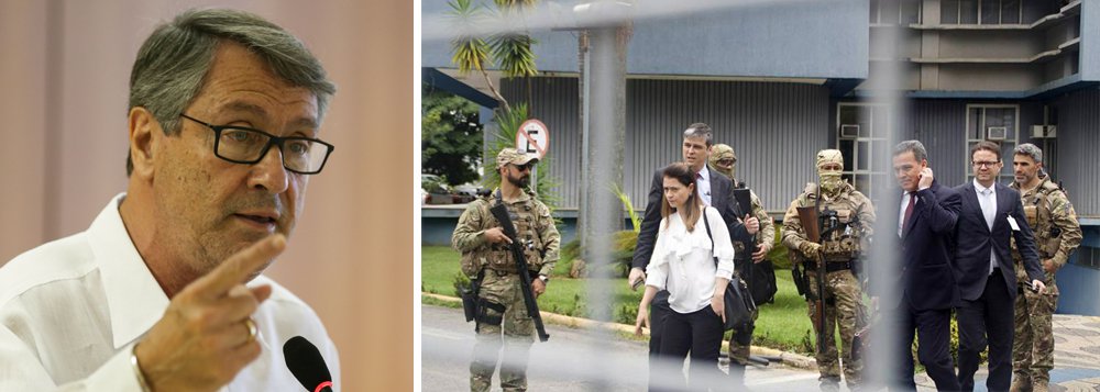 Ofício de autoria do deputado Chico Alencar (PSOL-RJ) pede explicações ao ministro da Justiça, Torquato Jardim, sobre as recentes operações deflagradas pela Polícia Federal dentro de universidades, como em Minas Gerais e Santa Catarina, que atingiram reitores, ex-reitores e professores; documento questiona a utilização de conduções coercitivas e qual o critério para que seja evitada a espetacularização dessas ações (Foto: Paulo Emílio) Ofício de autoria do deputado Chico Alencar (PSOL-RJ) pede explicações ao ministro da Justiça, Torquato Jardim, sobre as recentes operações deflagradas pela Polícia Federal dentro de universidades, como em Minas Gerais e Santa Catarina, que atingiram reitores, ex-reitores e professores; documento questiona a utilização de conduções coercitivas e qual o critério para que seja evitada a espetacularização dessas ações