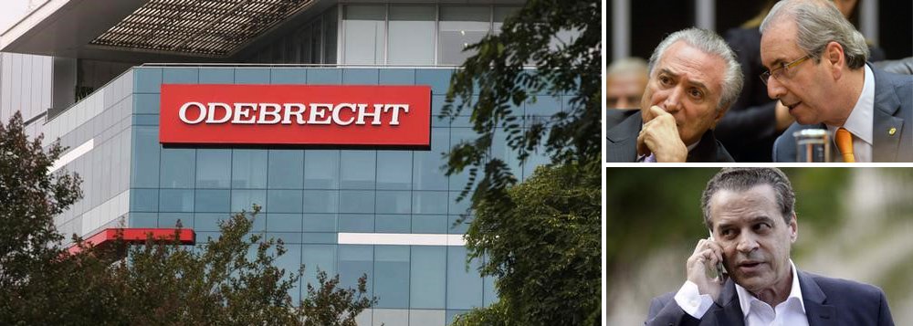O Tribunal de Contas da União (TCU) poderá condenar a Odebrecht em um processo que envolve Michel Temer. o TCU finaliza auditoria em um contrato entre a Odebrecht e a Petrobras, pelo qual teriam sido pagos pelo menos R$ 40 milhões em propina para o PMDB; segundo o jornal Valor, os ex-executivos da Odebrecht Márcio Faria e Rogério Araújo confessaram que a propina aos políticos do MDB foi acertada em uma reunião da qual participaram, além de Temer, dois ex-presidentes da Câmara que atualmente estão presos: Eduardo Cunha e Henrique Alves (Foto: Aquiles Lins) O Tribunal de Contas da União (TCU) poderá condenar a Odebrecht em um processo que envolve Michel Temer. o TCU finaliza auditoria em um contrato entre a Odebrecht e a Petrobras, pelo qual teriam sido pagos pelo menos R$ 40 milhões em propina para o PMDB; segundo o jornal Valor, os ex-executivos da Odebrecht Márcio Faria e Rogério Araújo confessaram que a propina aos políticos do MDB foi acertada em uma reunião da qual participaram, além de Temer, dois ex-presidentes da Câmara que atualmente estão presos: Eduardo Cunha e Henrique Alves