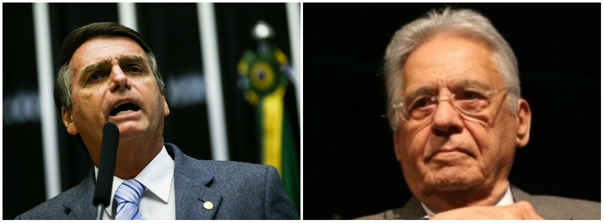A frase serviu para exemplificar a relação de “toma lá da cá” do governo Temer para aprovar a Reforma da Previdência; o deputado Jair Bolsonaro (PSC-RJ) citou o governo Fernando Henrique Cardoso (PSDB); “É igual o que aconteceu no governo Fernando Henrique Cardoso quando foi votada a PEC da reeleição. Eu pensei em votar favorável, mas quando pintou 200 mil, pagos pelo governo FHC, eu tirei o time fora, votei contra”, afirmou o deputado (Foto: Leonardo Lucena) A frase serviu para exemplificar a relação de “toma lá da cá” do governo Temer para aprovar a Reforma da Previdência; o deputado Jair Bolsonaro (PSC-RJ) citou o governo Fernando Henrique Cardoso (PSDB); “É igual o que aconteceu no governo Fernando Henrique Cardoso quando foi votada a PEC da reeleição. Eu pensei em votar favorável, mas quando pintou 200 mil, pagos pelo governo FHC, eu tirei o time fora, votei contra”, afirmou o deputado