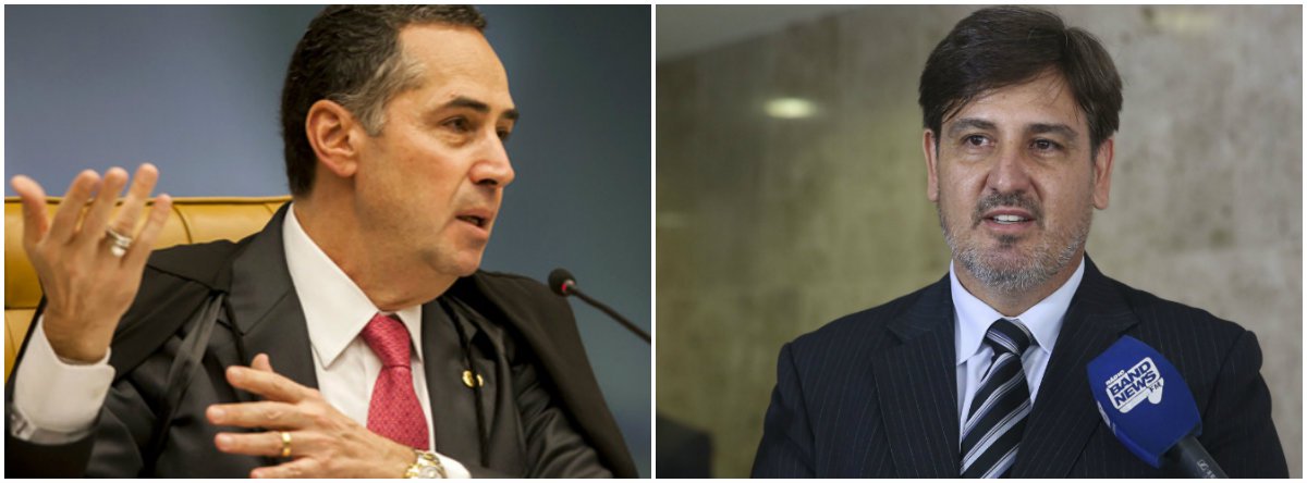 O diretor-geral da Polícia Federal, Fernando Segovia, trocou mensagens de texto com o ministro Luís Roberto Barroso, do STF, que havia determinado que Segovia se explicasse em relação a uma blindagem a Michel Temer em entrevista à Reuters; o delegado solicitou uma audiência - marcada para o dia 19 - para se explicar e afirmou ter sido "mal interpretado" na declaração sobre o inquérito dos portos (Foto: Gisele Federicce) O diretor-geral da Polícia Federal, Fernando Segovia, trocou mensagens de texto com o ministro Luís Roberto Barroso, do STF, que havia determinado que Segovia se explicasse em relação a uma blindagem a Michel Temer em entrevista à Reuters; o delegado solicitou uma audiência - marcada para o dia 19 - para se explicar e afirmou ter sido "mal interpretado" na declaração sobre o inquérito dos portos