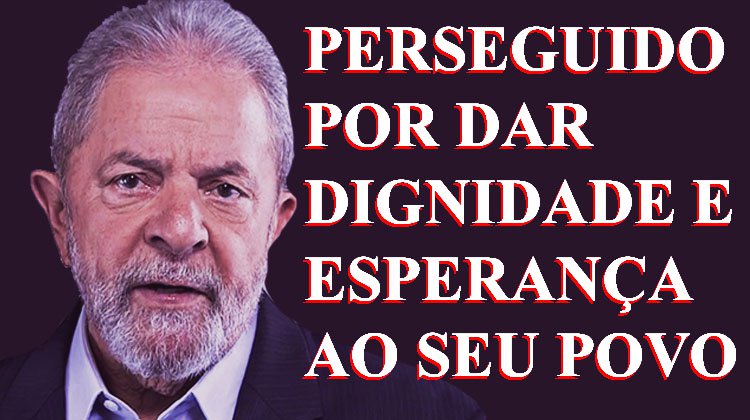 Por gerações, o mundo estudará a história do homem que foi perseguido por dar esperança e dignidade ao povo brasileiro. Tiraram-lhe a paz, os bens, a vida da esposa e querem lhe tirar a liberdade. Mas não poderão tirar o espírito indomável de Luiz Inácio Lula da Silva (Foto: Eduardo Guimarães) www.brasil247.com - Por gerações, o mundo estudará a história do homem que foi perseguido por dar esperança e dignidade ao povo brasileiro. Tiraram-lhe a paz, os bens, a vida da esposa e querem lhe tirar a liberdade. Mas não poderão tirar o espírito indomável de Luiz Inácio Lula da Silva