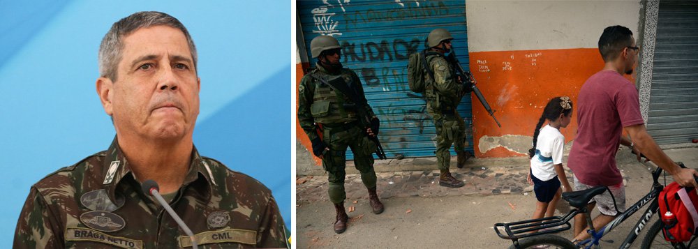 "Apesar dos claros sinais de que a cidade maravilhosa está sendo usada como laboratório de uma ação que poderá se estender a todo o país, para impor a "ordem" por meio do combate ao crime organizado e, inevitavelmente, essa ação terá de ser comandada por generais, o que poderá resultar na volta dos militares ao poder central, não há reação contra essa onda de autoritarismo que se forma à vista de todos. Ao contrário, ouve-se aplausos", escreve o colunista do 247 Alex Solnik; "Militares são incompatíveis com a democracia. Eles operam na base do comando, da ordem e não do debate que é essencial no regime democrático" (Foto: Alex Solnik) "Apesar dos claros sinais de que a cidade maravilhosa está sendo usada como laboratório de uma ação que poderá se estender a todo o país, para impor a "ordem" por meio do combate ao crime organizado e, inevitavelmente, essa ação terá de ser comandada por generais, o que poderá resultar na volta dos militares ao poder central, não há reação contra essa onda de autoritarismo que se forma à vista de todos. Ao contrário, ouve-se aplausos", escreve o colunista do 247 Alex Solnik; "Militares são incompatíveis com a democracia. Eles operam na base do comando, da ordem e não do debate que é essencial no regime democrático"