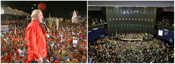 Em ano eleitoral, os congressistas se sintonizarão com as demandas das ruas ou com as do Palácio do Planalto? Contra essa conjuntura, as ruas querem Lula, diz pesquisa Datafolha, para barrar reformas impopulares como a da Previdência. A do trabalho, aprovada ano passado, já produz estragos (Foto: César Fonseca) Em ano eleitoral, os congressistas se sintonizarão com as demandas das ruas ou com as do Palácio do Planalto? Contra essa conjuntura, as ruas querem Lula, diz pesquisa Datafolha, para barrar reformas impopulares como a da Previdência. A do trabalho, aprovada ano passado, já produz estragos