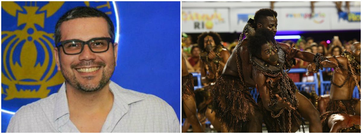 Em entrevista ao jornal O Dia, o carnavalesco da Paraíso do Tuiuti, Jack Vasconcelos, falou sobre o desfile de protesto feito pela escola neste carnaval, e que gerou repercussão mundial; "Tem que se posicionar", declarou "Eu sou um inconformado por natureza, todo artista tem esse inconformismo dentro dele. Se a arte não proporcionar o pensamento, a discussão, ela não tem muita função", disse ainda (Foto: Gisele Federicce) Em entrevista ao jornal O Dia, o carnavalesco da Paraíso do Tuiuti, Jack Vasconcelos, falou sobre o desfile de protesto feito pela escola neste carnaval, e que gerou repercussão mundial; "Tem que se posicionar", declarou "Eu sou um inconformado por natureza, todo artista tem esse inconformismo dentro dele. Se a arte não proporcionar o pensamento, a discussão, ela não tem muita função", disse ainda