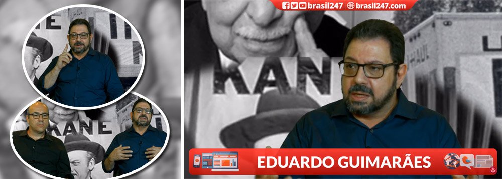 Estreou nesta quinta-feira, na TV 247, o programa "O quarto poder", apresentado por Eduardo Guimarães, editor do Blog da Cidadania, sobre casos de manipulação midiática no Brasil; Edu falou sobre o papel da Globo em todos os golpes recentes no Brasil e também a respeito da blindagem tucana em São Paulo (Foto: Leonardo Attuch) Estreou nesta quinta-feira, na TV 247, o programa "O quarto poder", apresentado por Eduardo Guimarães, editor do Blog da Cidadania, sobre casos de manipulação midiática no Brasil; Edu falou sobre o papel da Globo em todos os golpes recentes no Brasil e também a respeito da blindagem tucana em São Paulo