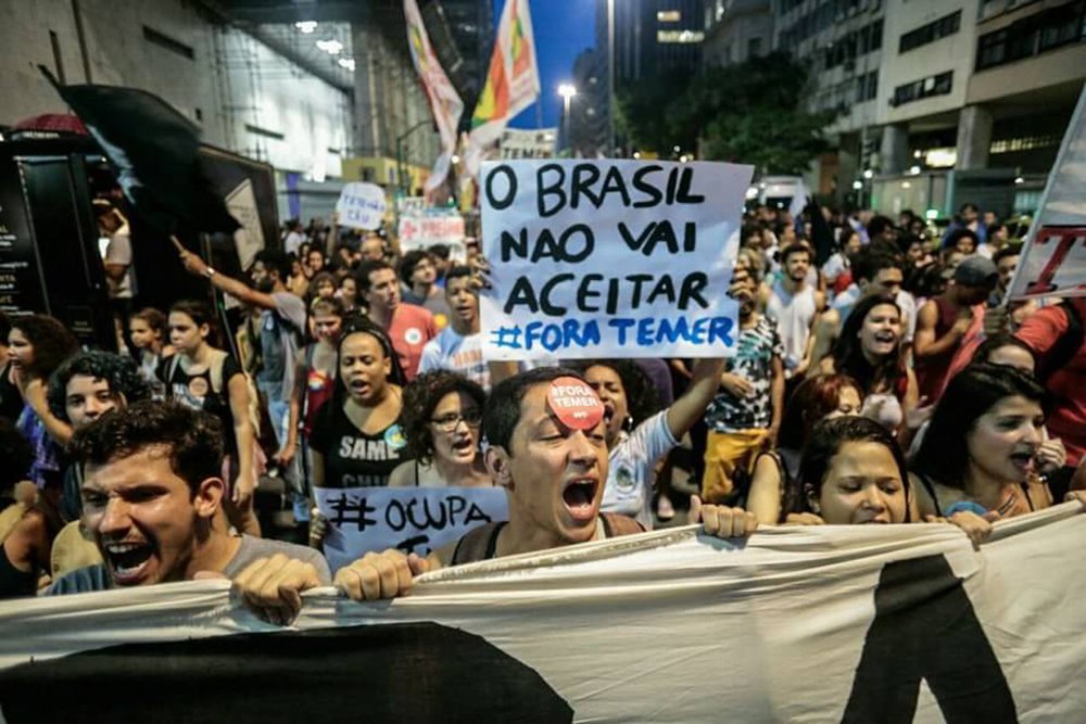 fora temer (Foto: Aquiles Lins) fora temer