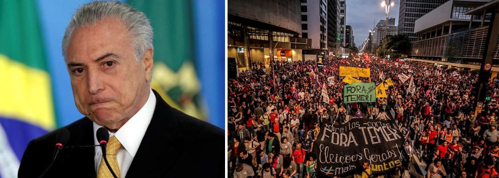 O ano de 2017 entra para a história como o que registrou o mais terrível ataque já feito até contra os direitos da classe trabalhadora no Brasil. Isto só foi possível com o governo ilegítimo de Michel Temer (PMDB), o mesmo que se livrou duas vezes na Câmara de ser investigado por denúncias de corrupção. Em 2018, devemos intensificar a resistência para travar as agendas retrógradas (Foto: Claudir Nespolo) O ano de 2017 entra para a história como o que registrou o mais terrível ataque já feito até contra os direitos da classe trabalhadora no Brasil. Isto só foi possível com o governo ilegítimo de Michel Temer (PMDB), o mesmo que se livrou duas vezes na Câmara de ser investigado por denúncias de corrupção. Em 2018, devemos intensificar a resistência para travar as agendas retrógradas