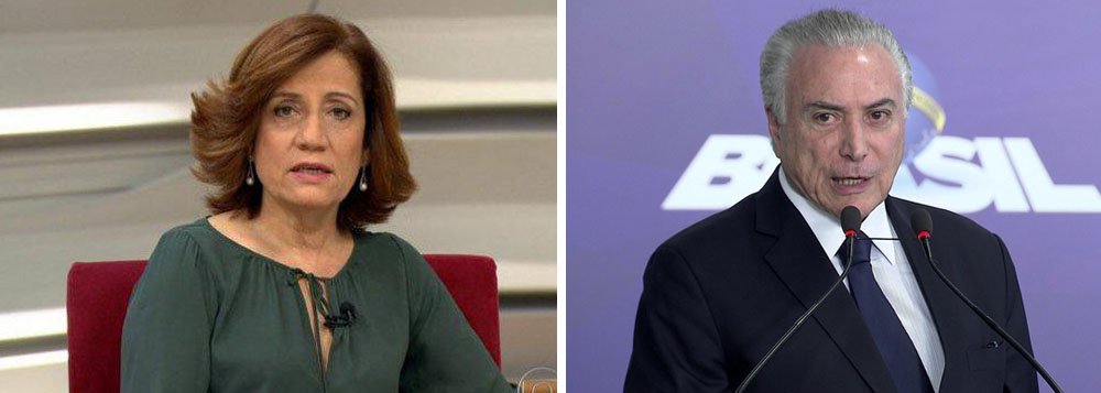 Em sua coluna, a jornalista Miriam Leitão afirma que, para a Caixa Econômica Federal, Michel Temer "escolheu um indicado político"; "As indicações de Temer para a Caixa Econômica atenderam a pedidos de partidos da então base aliada, como PMDB, PSDB, DEM, PR, PRB, PP e PSB, em dezembro de 2016", diz o texto, intitulado "Governo Temer errou desde o começo na Caixa Econômica" (Foto: Leonardo Lucena) Em sua coluna, a jornalista Miriam Leitão afirma que, para a Caixa Econômica Federal, Michel Temer "escolheu um indicado político"; "As indicações de Temer para a Caixa Econômica atenderam a pedidos de partidos da então base aliada, como PMDB, PSDB, DEM, PR, PRB, PP e PSB, em dezembro de 2016", diz o texto, intitulado "Governo Temer errou desde o começo na Caixa Econômica"