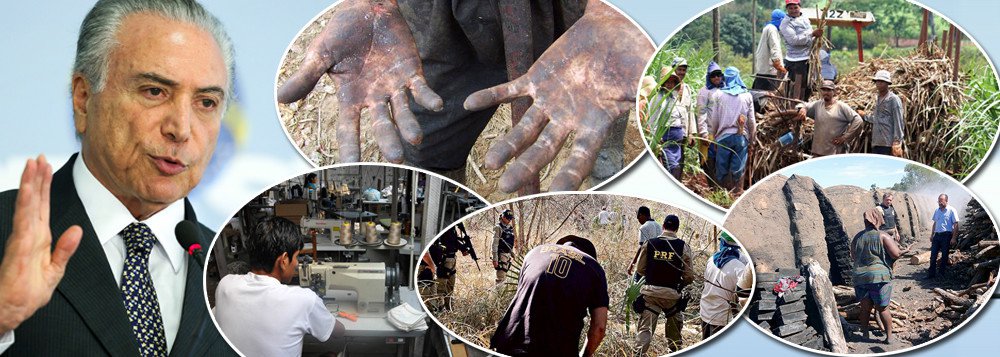 Dados divulgados pelo Ministério do Trabalho apontam que o número de operações de fiscalização para a erradicação do trabalho escravo diminuiu 23,5% em 2017 em comparação com o ano anterior; foram realizadas 88 operações em 175 estabelecimentos no ano passado, contra 115 em 2016; a quantidade de trabalhadores resgatados também apresentou queda em 2017; foram 341 pessoas encontradas em situação análoga à de escravos e retiradas das frentes de trabalho, número mais baixo desde 1998, quando foram feitas 159 resgates
(Foto: Leonardo Lucena)
Dados divulgados pelo Ministério do Trabalho apontam que o número de operações de fiscalização para a erradicação do trabalho escravo diminuiu 23,5% em 2017 em comparação com o ano anterior; foram realizadas 88 operações em 175 estabelecimentos no ano passado, contra 115 em 2016; a quantidade de trabalhadores resgatados também apresentou queda em 2017; foram 341 pessoas encontradas em situação análoga à de escravos e retiradas das frentes de trabalho, número mais baixo desde 1998, quando foram feitas 159 resgates
