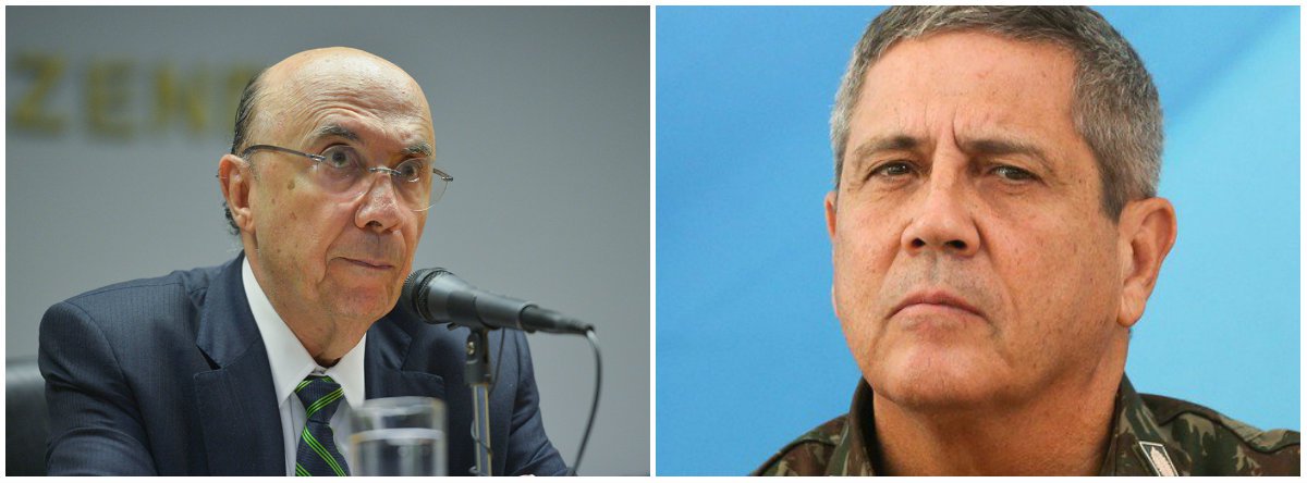 O general Braga vocalizou a exigência de recursos públicos para reequipamento da polícia e garantia do salário de policiais. Acontece que isso contraria frontalmente a política fiscal de Meirelles, centrada no congelamento dos gastos orçamentários primários segundo a emenda constitucional 95 (Foto: Jose Carlos de Assis) O general Braga vocalizou a exigência de recursos públicos para reequipamento da polícia e garantia do salário de policiais. Acontece que isso contraria frontalmente a política fiscal de Meirelles, centrada no congelamento dos gastos orçamentários primários segundo a emenda constitucional 95