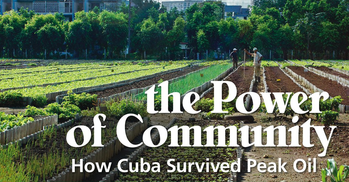 O documentário “The Power of Community: How Cuba Survived Peak Oil” mostra que o consumo de petróleo hoje reduziu de 27 milhões de barris por ano para cerca de 1 milhão e quase toda economia é sustentável; o país é próspero e a fome não é mais um problema na ilha caribenha, explica Vinícius Carvalho (Foto: Charles Nisz) O documentário “The Power of Community: How Cuba Survived Peak Oil” mostra que o consumo de petróleo hoje reduziu de 27 milhões de barris por ano para cerca de 1 milhão e quase toda economia é sustentável; o país é próspero e a fome não é mais um problema na ilha caribenha, explica Vinícius Carvalho