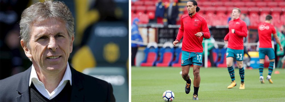 O técnico do Leicester City, Claude Puel, acredita que Virgil van Dijk tem todos os atributos para se tornar o melhor zagueiro do mundo depois de sua transferência recorde do Southampton para o Liverpool; Puel teve Van Dijk como seu capitão no Southampton na última temporada, quando o time do litoral sul inglês lutou para manter o jogador na equipe; o zagueiro da seleção holandesa, no entanto, acabou acertando sua ida para Anfield na condição de zagueiro mais caro do mundo - a mídia britânica noticiou um acordo de 100,88 milhões de dólares (Foto: Leonardo Lucena) O técnico do Leicester City, Claude Puel, acredita que Virgil van Dijk tem todos os atributos para se tornar o melhor zagueiro do mundo depois de sua transferência recorde do Southampton para o Liverpool; Puel teve Van Dijk como seu capitão no Southampton na última temporada, quando o time do litoral sul inglês lutou para manter o jogador na equipe; o zagueiro da seleção holandesa, no entanto, acabou acertando sua ida para Anfield na condição de zagueiro mais caro do mundo - a mídia britânica noticiou um acordo de 100,88 milhões de dólares