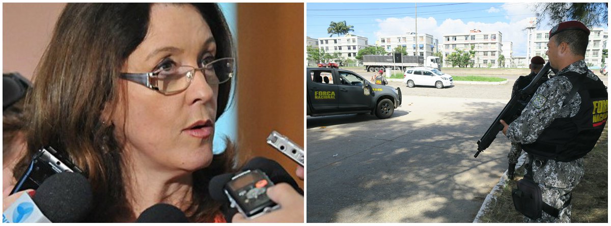 A jornalista Helena Chagas questiona qual o objetivo da intervenção federal na segurança do Rio; "A pergunta que não quer calar é: por que as Forças Armadas aceitaram entrar em uma sinuca de bico deste tipo?", indaga; "Fui ouvir especialistas da área militar para saber por que os militares aceitaram entrar nessa operação de risco. Por que? Dindim, ou seja, orçamento para as Forças Armadas, que vivem sucateadas. Mas neste tipo de operação elas recebem suplementações orçamentárias" (Foto: Leonardo Lucena) A jornalista Helena Chagas questiona qual o objetivo da intervenção federal na segurança do Rio; "A pergunta que não quer calar é: por que as Forças Armadas aceitaram entrar em uma sinuca de bico deste tipo?", indaga; "Fui ouvir especialistas da área militar para saber por que os militares aceitaram entrar nessa operação de risco. Por que? Dindim, ou seja, orçamento para as Forças Armadas, que vivem sucateadas. Mas neste tipo de operação elas recebem suplementações orçamentárias"
