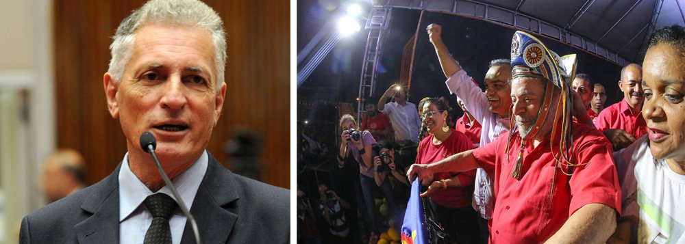 "O presidente mais popular da história brasileira é também o brasileiro que mais vezes foi vítima das chamadas fakenews – várias delas, por sinal, criadas pela chamada grande imprensa", diz o deputado estadual Rogério Correia (PT), que chama Sergio Moro de juiz tucano e publica um vídeo mostrando por que o ex-presidente Lula foi condenado sem provas pelo magistrado; assista (Foto: Leonardo Lucena) "O presidente mais popular da história brasileira é também o brasileiro que mais vezes foi vítima das chamadas fakenews – várias delas, por sinal, criadas pela chamada grande imprensa", diz o deputado estadual Rogério Correia (PT), que chama Sergio Moro de juiz tucano e publica um vídeo mostrando por que o ex-presidente Lula foi condenado sem provas pelo magistrado; assista