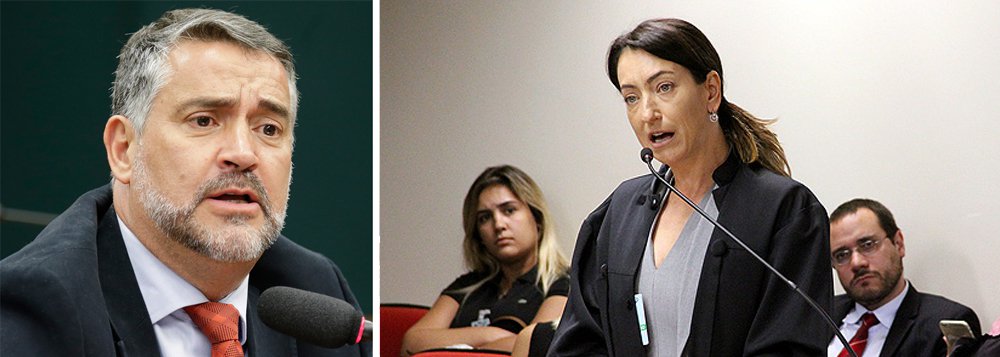 O deputado federal Paulo Pimenta (PT-RS) criticou as declarações de Rosângela Moro, mulher do juiz federal Sérgio Moro, que no fim de dezembro pediu aos eleitores, em uma postagem no Facebook, que não votem em candidatos com condenações judiciais; "Cara de pau. Ao tratar réu como condenado, reforça o sentimento fascista de que acusado é culpado. É essa a postura de Sérgio Moro e dos Golden Boys da Lava Jato. E quando #TaclaFuraBolha será ouvido sobre Zucolotto e a ‘panela de Curitiba’ ? #FarsaJato", rebateu o parlamentar (Foto: Charles Nisz) O deputado federal Paulo Pimenta (PT-RS) criticou as declarações de Rosângela Moro, mulher do juiz federal Sérgio Moro, que no fim de dezembro pediu aos eleitores, em uma postagem no Facebook, que não votem em candidatos com condenações judiciais; "Cara de pau. Ao tratar réu como condenado, reforça o sentimento fascista de que acusado é culpado. É essa a postura de Sérgio Moro e dos Golden Boys da Lava Jato. E quando #TaclaFuraBolha será ouvido sobre Zucolotto e a ‘panela de Curitiba’ ? #FarsaJato", rebateu o parlamentar
