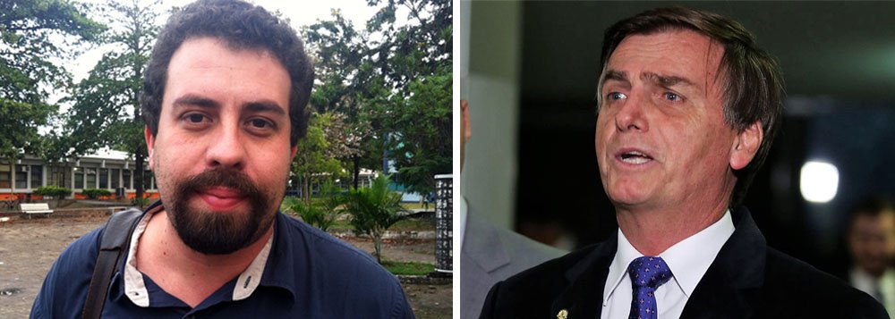 O coordenador nacional do Movimento dos Trabalhadores Sem Teto, Guilherme Boulos, criticou o deputado federal e presidenciável pelo PSC, Jair Bolsonaro (RJ), que, em entrevista ao jornal Folha de S. Paulo, disse que usava o auxílio moradia para "comer gente"; "Deputado há 30 anos que quer se apresentar como novidade, não consegue responder a repórter e diz que usava o auxílio moradia para "comer gente". Machismo e descaramento numa só frase" disse Boulos (Foto: Leonardo Lucena) O coordenador nacional do Movimento dos Trabalhadores Sem Teto, Guilherme Boulos, criticou o deputado federal e presidenciável pelo PSC, Jair Bolsonaro (RJ), que, em entrevista ao jornal Folha de S. Paulo, disse que usava o auxílio moradia para "comer gente"; "Deputado há 30 anos que quer se apresentar como novidade, não consegue responder a repórter e diz que usava o auxílio moradia para "comer gente". Machismo e descaramento numa só frase" disse Boulos