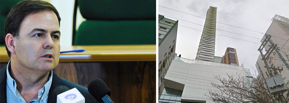 O diretor-geral do Departamento de Estradas de Rodagem (DER) do Paraná, Nelson Leal Júnior, adquiriu um apartamento de R$ 2,5 milhões em Balneário Camboriú, SC. Do montante, R$ 500 mil foram pagos com "recursos de origem não declarada"; Leal foi preso na Operação Integração, 48.ª fase da Lava Jato, que investiga pagamento de propina a agentes do DER Paraná e à Casa Civil estadual por meio dos operadores financeiros Adir Assad e Rodrigo Tacla Duran (Foto: Charles Nisz) O diretor-geral do Departamento de Estradas de Rodagem (DER) do Paraná, Nelson Leal Júnior, adquiriu um apartamento de R$ 2,5 milhões em Balneário Camboriú, SC. Do montante, R$ 500 mil foram pagos com "recursos de origem não declarada"; Leal foi preso na Operação Integração, 48.ª fase da Lava Jato, que investiga pagamento de propina a agentes do DER Paraná e à Casa Civil estadual por meio dos operadores financeiros Adir Assad e Rodrigo Tacla Duran