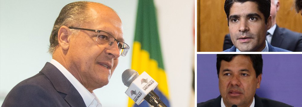 Principal pré-candidato a presidência do PSDB, o governador de São Paulo, Geraldo Alckmin, antecipou a negociação de alianças para sua candidatura ao Planalto e quer amarrar o DEM com eventual vaga de vice em sua chapa; ele quer acelerar o embarque do partido em sua candidatura, porque acredita que a adesão antecipada do partido atrairia outras siglas com mais facilidade; nomes mais cotados para vice de Temer são o prefeito de Salvador, ACM Neto, e o do ministro da Educação, Mendonça Filho (Foto: Aquiles Lins) Principal pré-candidato a presidência do PSDB, o governador de São Paulo, Geraldo Alckmin, antecipou a negociação de alianças para sua candidatura ao Planalto e quer amarrar o DEM com eventual vaga de vice em sua chapa; ele quer acelerar o embarque do partido em sua candidatura, porque acredita que a adesão antecipada do partido atrairia outras siglas com mais facilidade; nomes mais cotados para vice de Temer são o prefeito de Salvador, ACM Neto, e o do ministro da Educação, Mendonça Filho