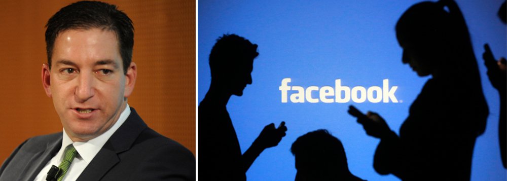Jornalista do The Intercept, Glenn Greewald mostra que agências de segurança israelenses monitoram o Facebook e encaminham à empresa postagens consideradas incitadoras e que o Facebook responde removendo a maior parte delas; "O que torna essa censura especialmente grave é que '96% dos palestinos declararam usar o Facebook principalmente para acompanhar as notícias'. Isso significa que os funcionários do governo israelense têm um controle praticamente irrestrito sobre um fórum de comunicação essencial dos palestinos", diz ele (Foto: Aquiles Lins) Jornalista do The Intercept, Glenn Greewald mostra que agências de segurança israelenses monitoram o Facebook e encaminham à empresa postagens consideradas incitadoras e que o Facebook responde removendo a maior parte delas; "O que torna essa censura especialmente grave é que '96% dos palestinos declararam usar o Facebook principalmente para acompanhar as notícias'. Isso significa que os funcionários do governo israelense têm um controle praticamente irrestrito sobre um fórum de comunicação essencial dos palestinos", diz ele