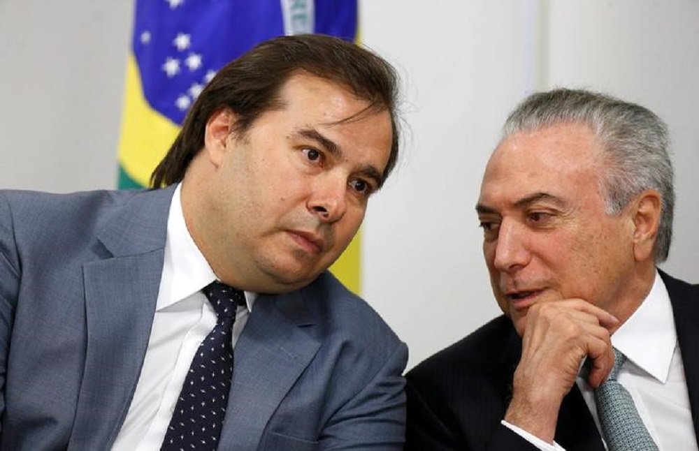 Presidente Temer conversa com Maia no Palácio do Planalto 26/10/2017 REUTERS/Adriano Machado (Foto: Aquiles Lins) Presidente Temer conversa com Maia no Palácio do Planalto 26/10/2017 REUTERS/Adriano Machado